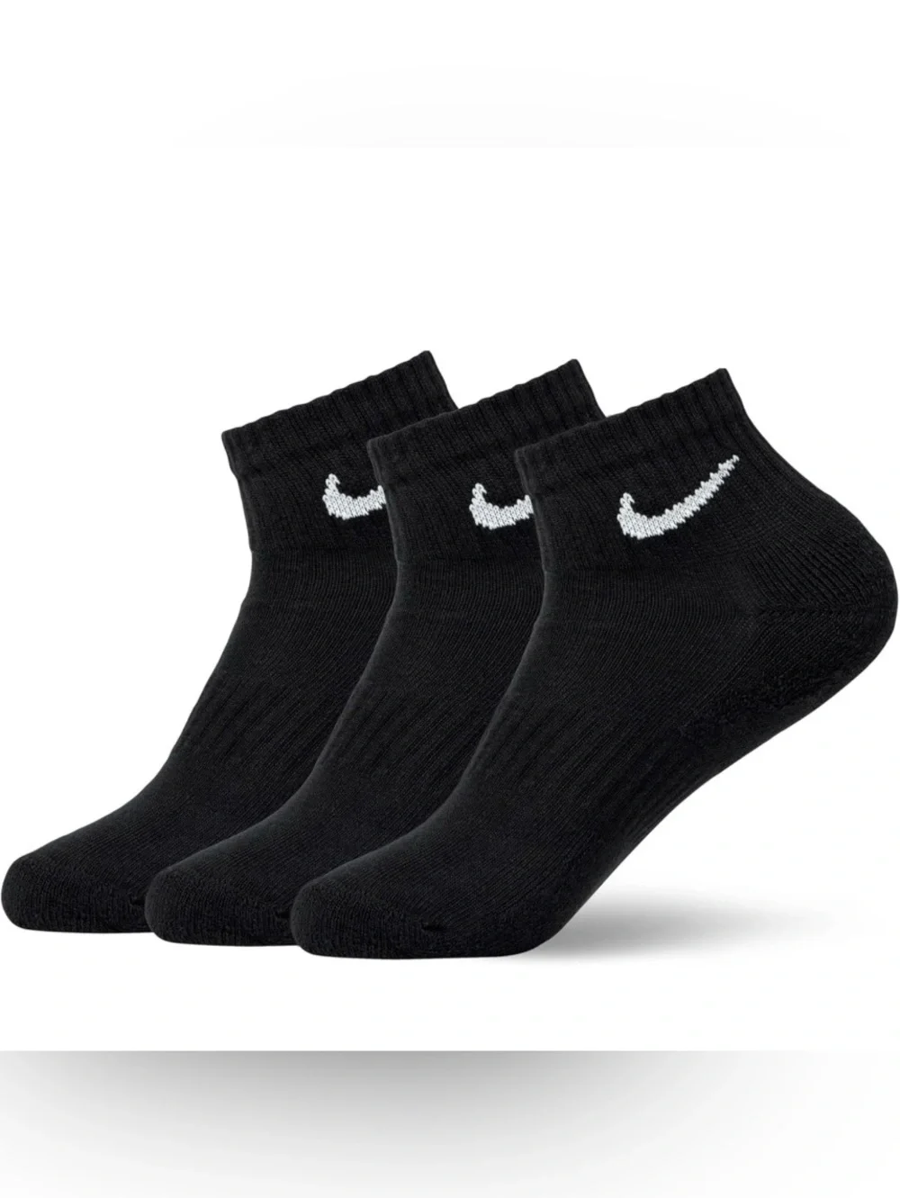 Nike Unisex Adult Everyday Cushioned Training Ankle Socks (3-Pack)